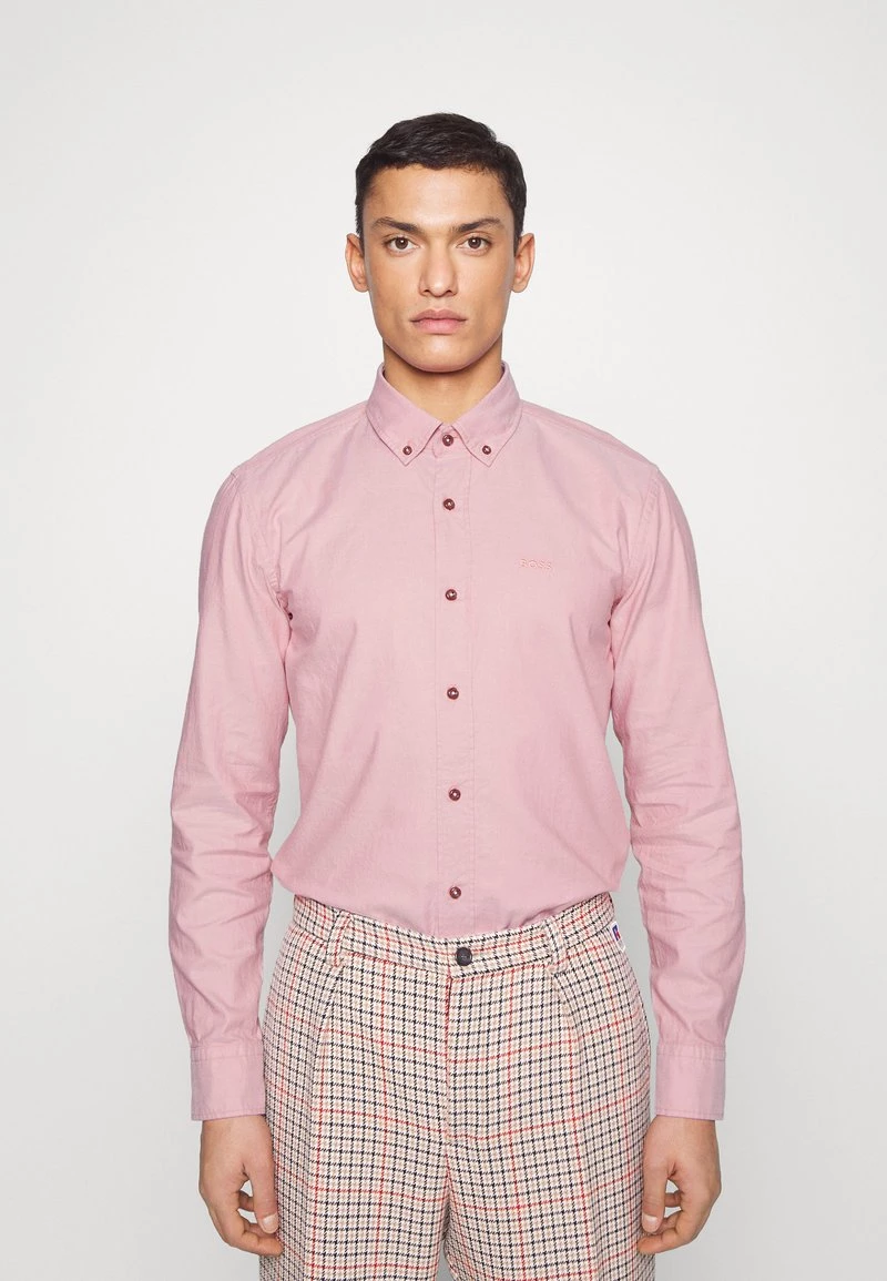 BOSS HANK - Camisa Elegante - Open Pink, Hombre 1 BOSS HANK - Camisa Elegante - Open Pink, Hombre