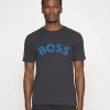 BOSS NAPS TEE - Camiseta Estampada - Dark Blue, Hombre