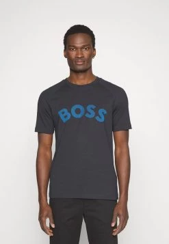 BOSS NAPS TEE - Camiseta Estampada - Dark Blue, Hombre