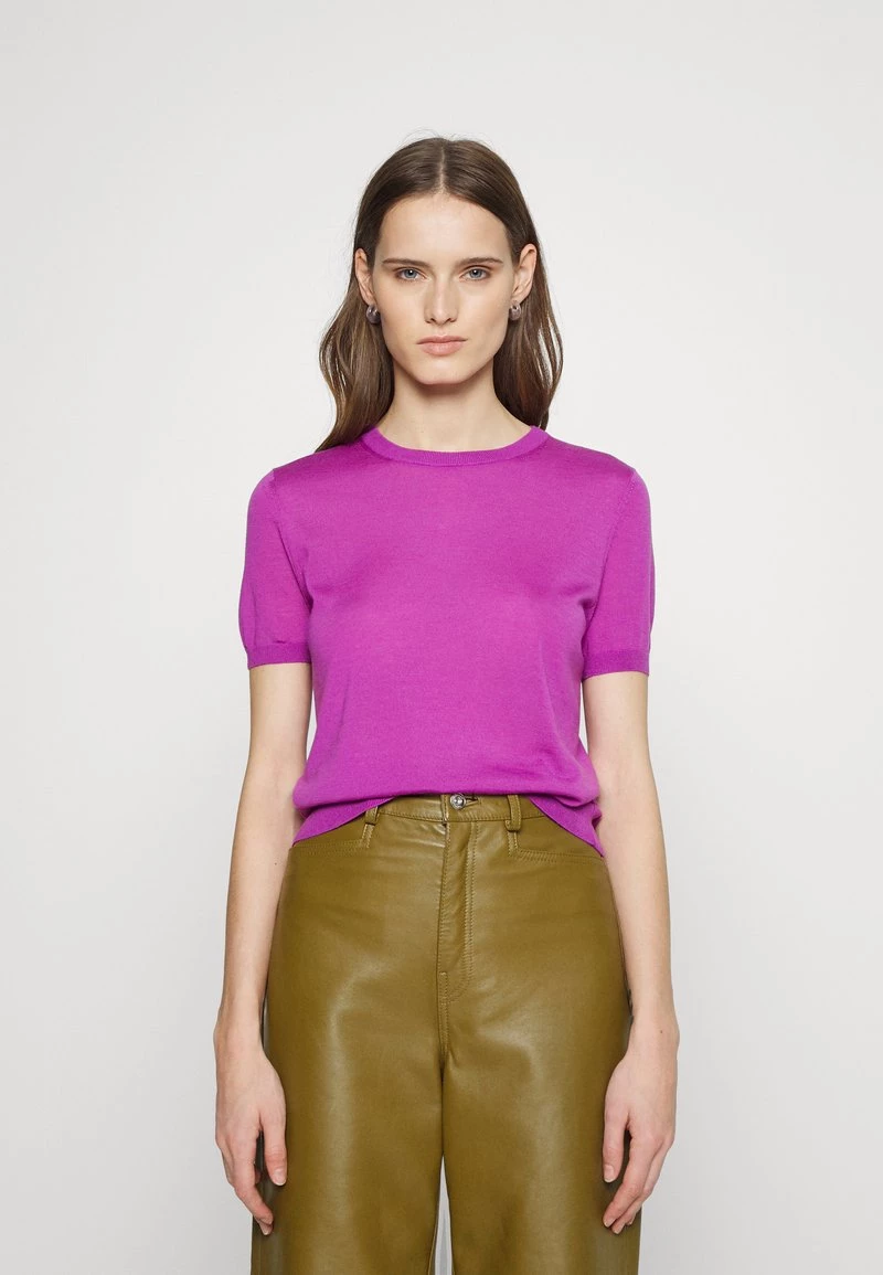 BOSS FALYSSIA - Camiseta Básica - Bright Purple, Mujer 1 BOSS FALYSSIA - Camiseta Básica - Bright Purple, Mujer