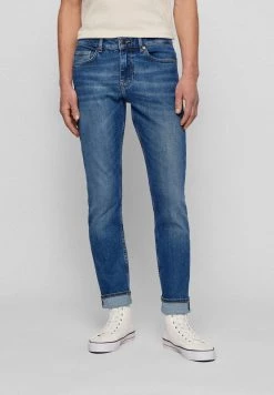 BOSS DELAWARE - Vaqueros Slim Fit - Blue, Hombre