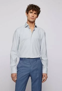 BOSS P-JOE-SPREAD - Camisa Elegante - Dark Grey, Hombre