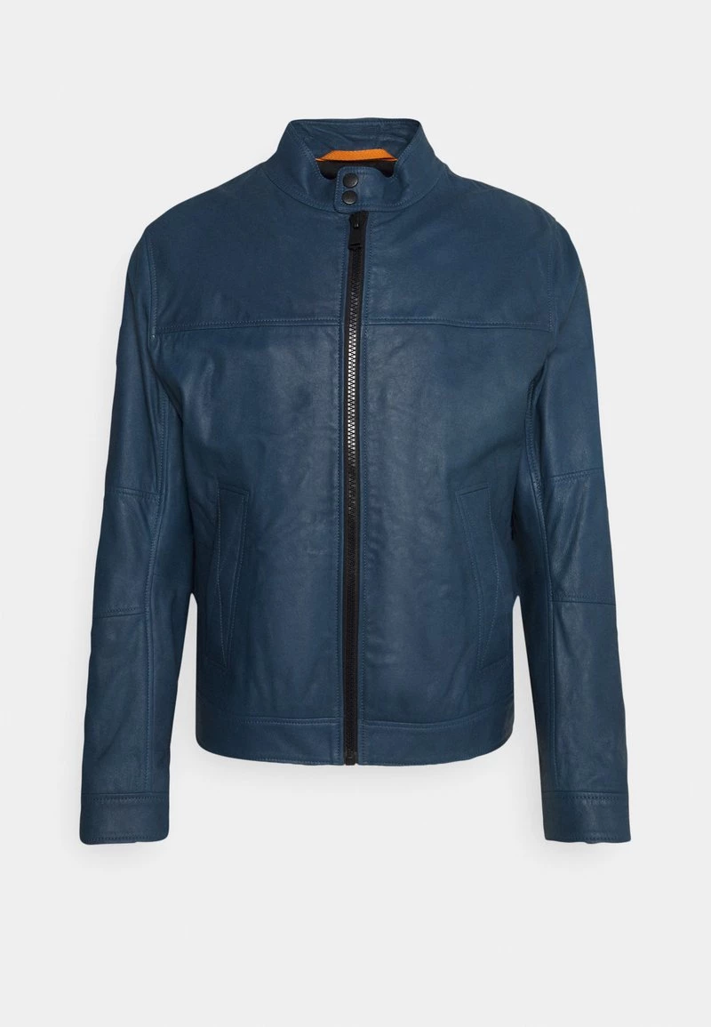 BOSS JOSEP - Chaqueta De Cuero - Navy, Hombre 1 BOSS JOSEP - Chaqueta De Cuero - Navy, Hombre