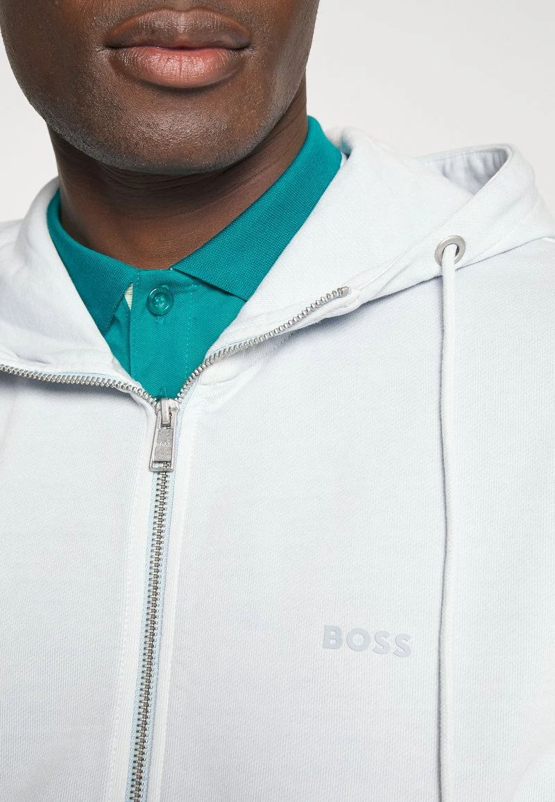 BOSS ZEFADE - Sudadera Con Cremallera - Open Grey, Hombre 6 BOSS ZEFADE - Sudadera Con Cremallera - Open Grey, Hombre - Imagen 6