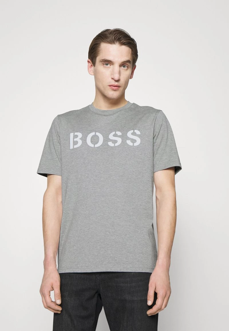 BOSS TETRY - Camiseta Estampada - Silver, Hombre 1 BOSS TETRY - Camiseta Estampada - Silver, Hombre
