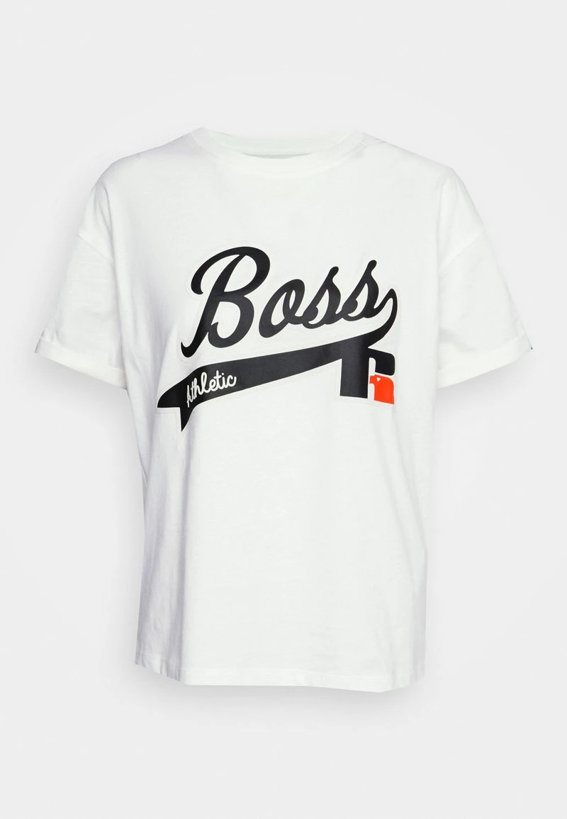 BOSS EVARSY - Camiseta Estampada - Soft Cream, Mujer 6 BOSS EVARSY - Camiseta Estampada - Soft Cream, Mujer - Imagen 6