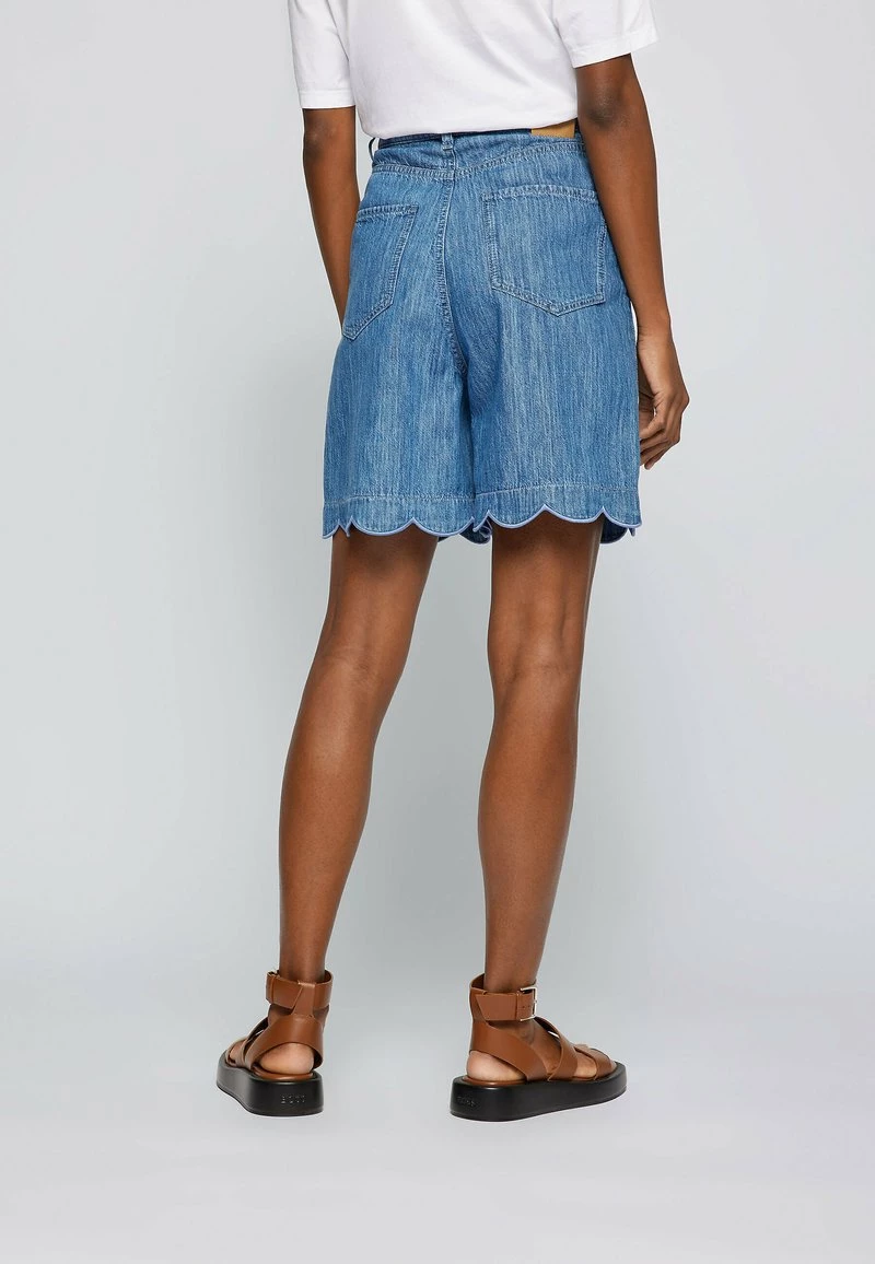 BOSS Shorts Vaqueros - Turquoise, Mujer 6 BOSS Shorts Vaqueros - Turquoise, Mujer - Imagen 6