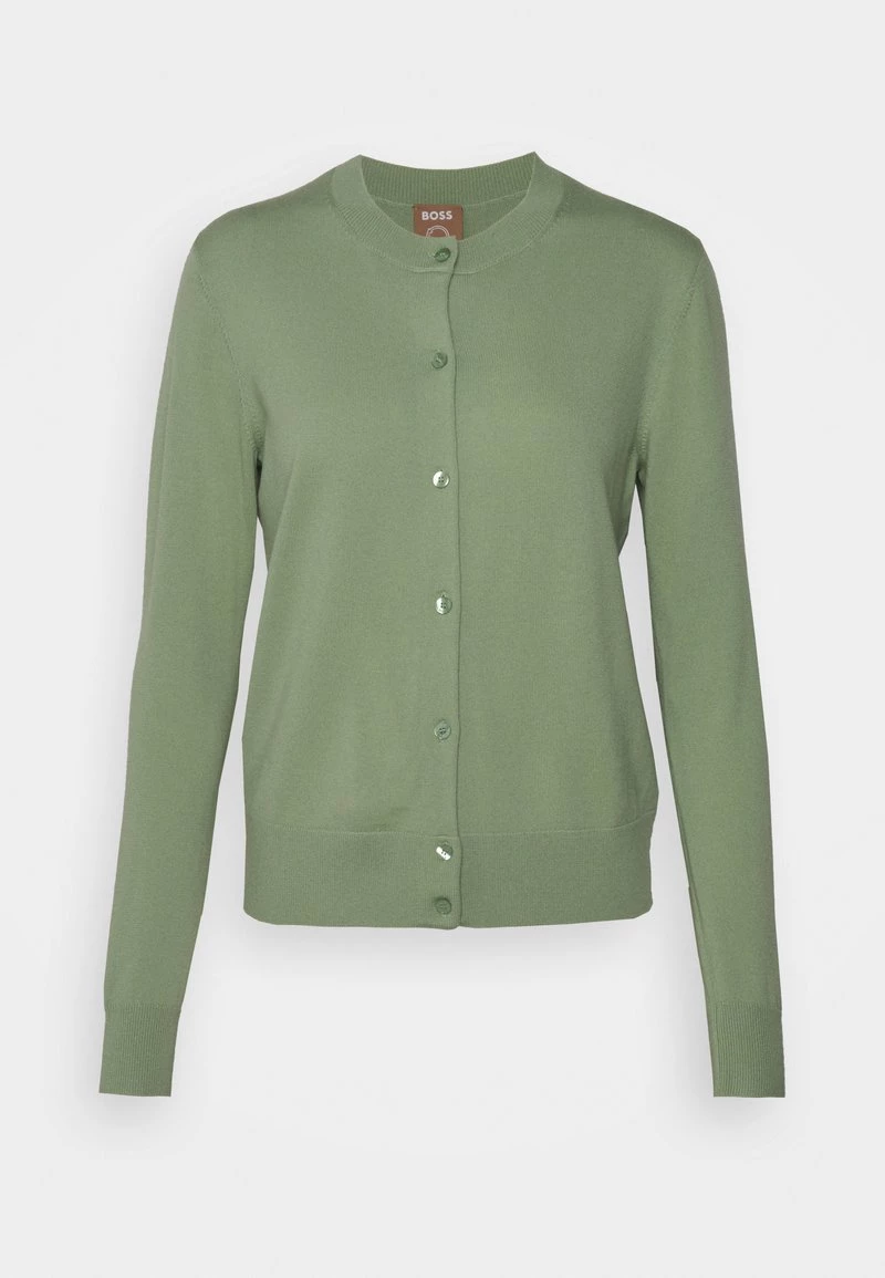 BOSS FADENAS - Chaqueta De Punto - Light Pastel Green, Mujer 1 BOSS FADENAS - Chaqueta De Punto - Light Pastel Green, Mujer