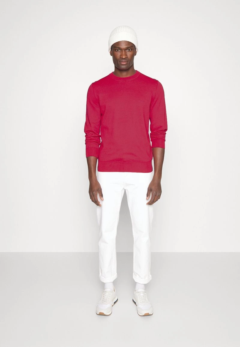 BOSS PACAS - Jersey De Punto - Dark Pink, Hombre 2 BOSS PACAS - Jersey De Punto - Dark Pink, Hombre - Imagen 2