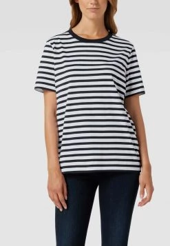BOSS Camiseta Estampada - Marineblau, Mujer