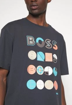 BOSS TEE - Camiseta Estampada - Dark Blue, Hombre -Outlet BOSS Tienda ee16eaabac0f4929a77714f38970f179