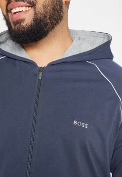 BOSS MIX MATCH JACKET - Sudadera Con Cremallera - Dark Blue, Hombre -Outlet BOSS Tienda eea6c8afb7344e8993d565499062cf35