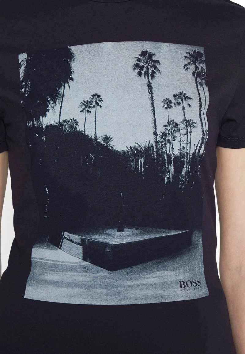 BOSS Camiseta Estampada - Open Blue, Mujer 6 BOSS Camiseta Estampada - Open Blue, Mujer - Imagen 6