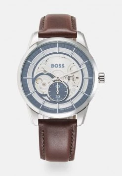BOSS SOPHIO AUTO - Reloj - Brown/silver/blue, Hombre