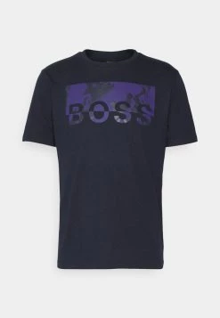BOSS TYRO - Camiseta Estampada - Dark Blue, Hombre -Outlet BOSS Tienda f0c679e491924c709fe1d8476f5aa4d4