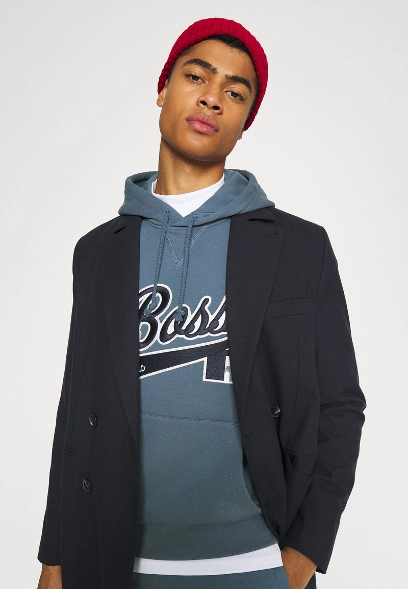 BOSS X RUSSELL ATHLETIC SAFA - Jersey Con Capucha - Bright Blue, Hombre 4 BOSS X RUSSELL ATHLETIC SAFA - Jersey Con Capucha - Bright Blue, Hombre - Imagen 4