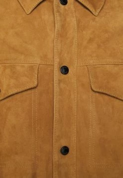 BOSS MAYLO - Chaqueta De Cuero - Beige, Hombre -Outlet BOSS Tienda f3083ee1c6c44e20810053ff1e6060ad