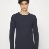 BOSS TEMPEST - Jersey De Punto - Dark Blue, Hombre