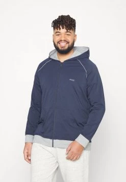 BOSS MIX MATCH JACKET - Sudadera Con Cremallera - Dark Blue, Hombre