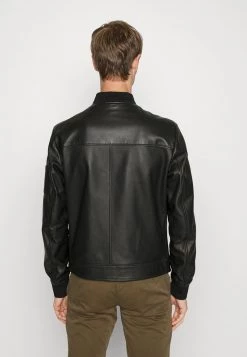 BOSS MALBA - Chaqueta De Cuero - Black, Hombre -Outlet BOSS Tienda f4227607a888463a853b4a6b6fb1b8c4