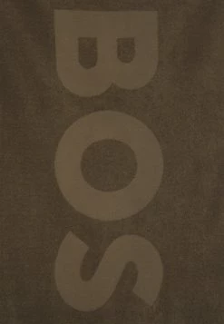 BOSS BEACH TOWEL SOLID - Toalla De Playa - Dark Green, Hombre -Outlet BOSS Tienda f5e9cb6f6daa4d1fa1d453b561ff65fa