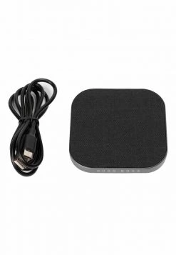 BOSS WIRELESS CHARGER ILLUSION DARK CHROME - Estación De Carga - Black, Unisexo -Outlet BOSS Tienda f5f9fe75cf2149a288fbce2be5eb3e01
