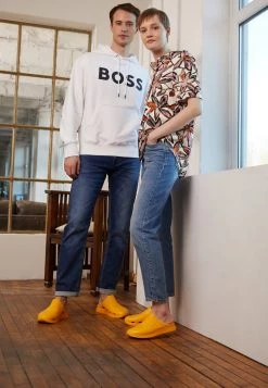 BOSS TITANIUM UNISEX - Sandalias Planas - Open Yellow, Unisexo -Outlet BOSS Tienda f6b448c034e84186acc1ec1945fba7c5