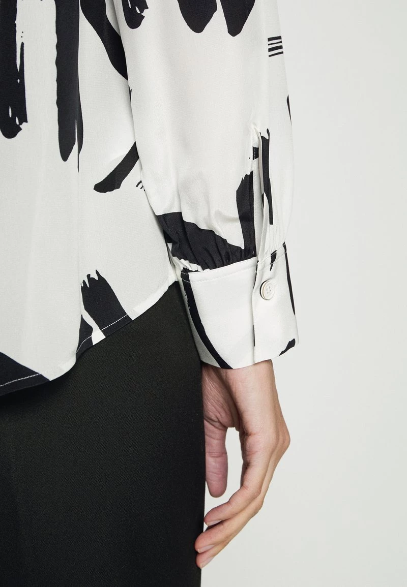 BOSS BANORA - Blusa - White/black, Mujer 7 BOSS BANORA - Blusa - White/black, Mujer - Imagen 7