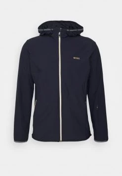 BOSS SWOVEN - Chaqueta Fina - Dark Blue, Hombre