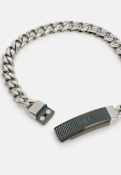 BOSS BENNETT - Pulsera - Silver/green, Hombre -Outlet BOSS Tienda f7ad27533ede4ea7862b5e5b86b3265e