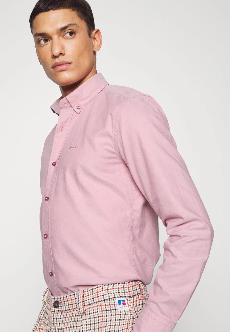 BOSS HANK - Camisa Elegante - Open Pink, Hombre 4 BOSS HANK - Camisa Elegante - Open Pink, Hombre - Imagen 4