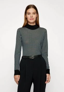 BOSS ANA REVERSIBLE BELT 2CM - Cinturón - Black, Mujer