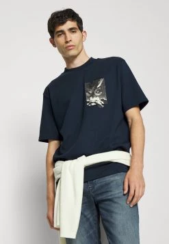 BOSS TOUCHÉ - Camiseta Estampada - Dark Blue, Hombre -Outlet BOSS Tienda f7d312a18ccc443aa9c140bdba23a16a