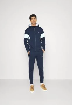 BOSS TRACKSUIT SET - Jersey Con Capucha - Navy, Hombre