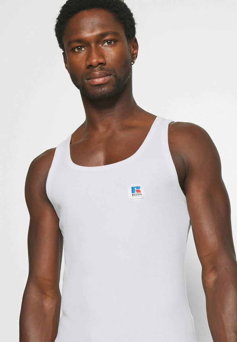 Boss X Russell Athletic TANK TOP - Camiseta Interior - White, Hombre 4 Boss X Russell Athletic TANK TOP - Camiseta Interior - White, Hombre - Imagen 4