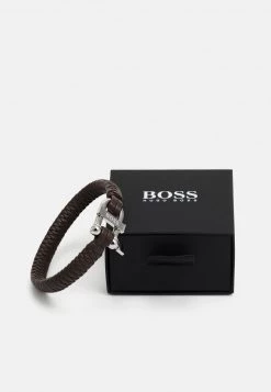 BOSS SAILING - Pulsera - Brown/silver-coloured, Hombre -Outlet BOSS Tienda fadf9b4bc2b94236b771d2695518fb41