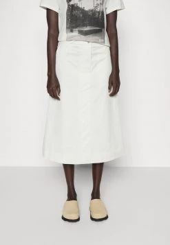 BOSS VARANJA - Falda Acampanada - White, Mujer