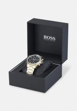 BOSS GLOBETROTTER - Cronógrafo - Gold-coloured/black, Hombre -Outlet BOSS Tienda ffdd961decde46aeb3a8125311b0ac8c